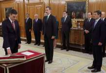 Новиот шпански премиер Педро Санчез положи заклетва
