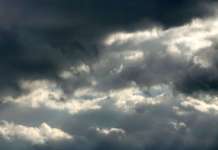 Облачно, попладне нестабилно на истокот на земјата