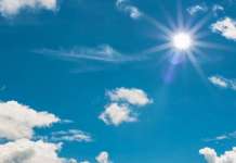 Сончево и топло време