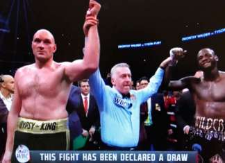 Без победник во борбата меѓу Фјури и Вајлдер