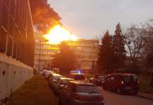 Тројца повредени при експлозија на покривот на Универзитетот во Лион