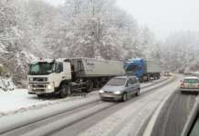 Укината забраната за камиони на патот Маврово-Дебар