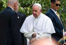 Безбедноста на испит за време на посетата на папата Франциск