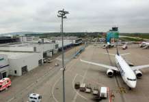 Полициски хеликоптер „ловеше“ дрон на блокираниот аеродром во Франкфурт