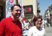 Градоначалничката Петровска и министерот Милевски ја промовираа мерката „Мој ДДВ“