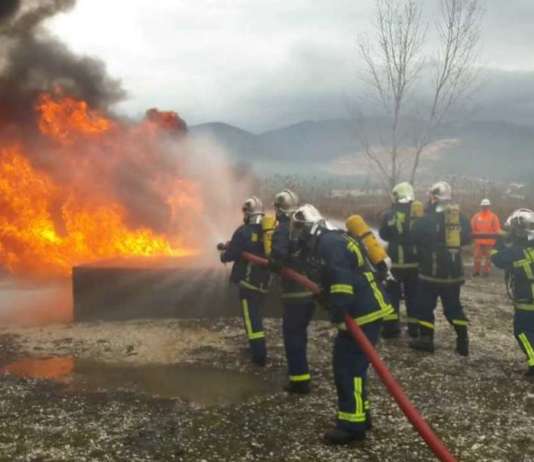 Над 150 пожарникари се борат со пожари на четири различни локации во Грција