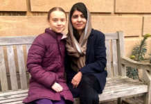 Грета се сретна со Малала Јусафзаи