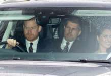 Хари и Меган во различно расположение ја дочекаа средбата со кралицата