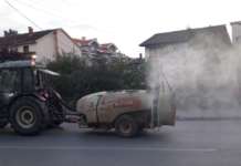 Дезинфекцијата континуирана, а следуваат дезинсекција и дератизација