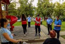 Во Кисела Вода поделени 500 заштитни маски и ракавици