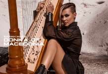 Сара Мејс со „Donka of Macedonia“ беше дел од Светскиот ден на харфата