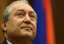 Претседателот на Ерменија за крајот на војната дознал од медиумите