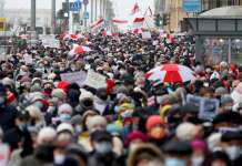 Протести во Белорусија, приведени над 140 демонстранти
