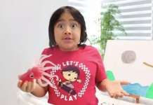 Деветгодишната сензација останува неприкосновена на листата на најплатени јутубери