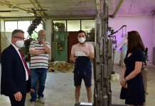 Од железото на „Макстил“ студентите на ФЛУ направија скулптури