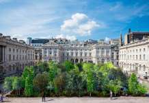 Инсталацијата „Шума за промена“ ги претставува глобалните цели