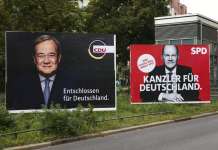 Проекции: Социјалдемократите со мало водство пред конзервативците на изборите во Германија