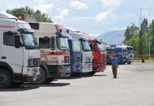 Ослободени македонските камиони кои беа запленети во Украина