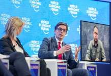 Пендаровски од Давос: Политиката на отворени врати мора да продолжи, не само во однос на НАТО, туку и на Европската Унија