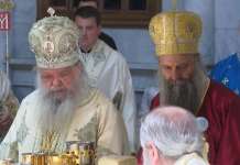 По литургија за помирување со СПЦ, МПЦ-ОА се надева на радосната вест – автокефалност до крајот на месецов