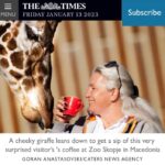Животните од скопската Зоолошка повторно во светските медиуми