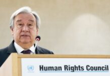 Светот назадува на полето на човековите права, забележа Гутереш