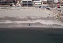 Морето кај Истанбул ненадајно се повлекло скоро 25 метри