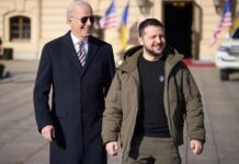 Во неполна година, Бајден по вторпат кај Зеленски