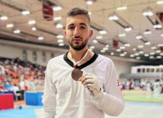 Таеквондистот Георгиевски освои бронза во Бугарија, не се борeше во полуфиналето поради повреда