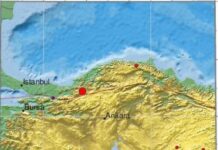 Силен земјотрес повторно ја погоди Турција