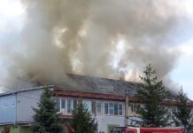 Голем пожар во прилепската текстилна фабрика „Тила“