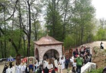 Архиерејска Литургија и Литија во манастирот „Пресвета Богородица Пречиста Кичевска“