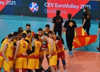 Македонските одбојкари со нов убедлив триумф се доближија дo осминафиналето