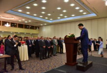 Одбележани 74-годишнината од основањето на НР Кина и 30-годишнината од воспоставувањето дипломатски односи меѓу Кина и Македонија