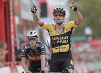 Осмата етапа за Роглич, Кус го задржа водството