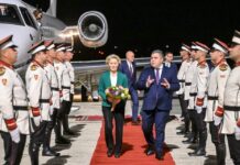 Фон дер Лајен во Скопје, ја пречека Маричиќ, ќе вечера со Пендаровски