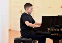 Премиерен концерт на талентираниот млад пијанист Лука Лазарески во родното Кичево