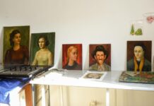 Се заштитува ликовното богатство на доајенот Личеноски, колекцијата се состои од 122 вредни слики, цртежи и акварели