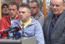 Вработените во Македонска пошта протестираат поради ненавремената исплата на плати