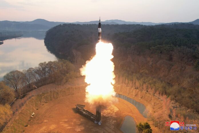 North Korea test ballistic missile