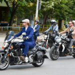 ФОТО: Моторџии во костуми продефилираа низ Скопје за подигање на свеста за машкото здравје