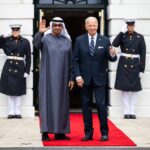 Joe Biden and Mohamed bin Zayed