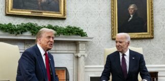 Biden hosts President-elect Trump