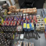 Штипјанец фатен со 4.333 париња на пиротехнички средства