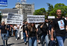Protest roditeli Kocani