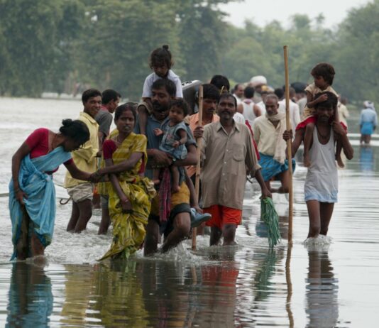 heavy rains in India and Nepal