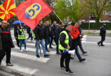 ССМ најавува блокади од 10 февруари како притисок за минимална плата