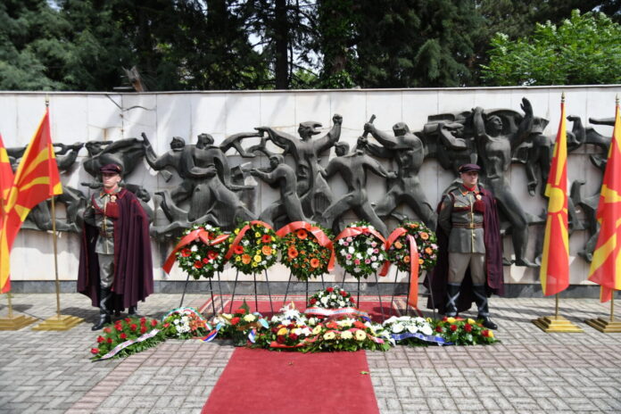 At Butel Partisan Cemetery marked Victory Day over Fascism and Europe Day