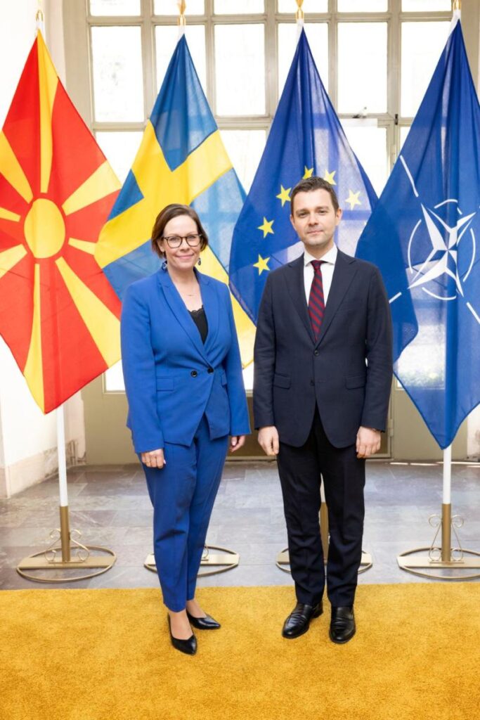Mucunski – Malmer Stenergard: Support for Macedonian integration and Swedish commitment to continuity in expansion policy