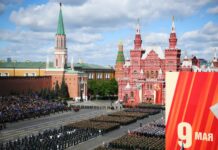 Voena parada Moskva 9 maj